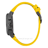 CHRIST VERRA Velocity Chrono CV 12254G-36 BLK/YLW Men's Watches Yellow Black Rubber Strap